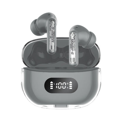 Audífonos Bluetooth Master-G con Cancelación de Ruido ANC Game Mode y App BUDS35G