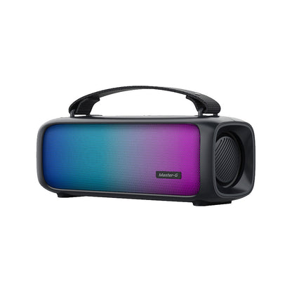 Parlante Bluetooth Portátil Master-G 2”x2 TWS RGB MGBOOM