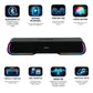 Parlante Soundbar Barra de Sonido Gamer Master-G Bluetooth TWS RGB