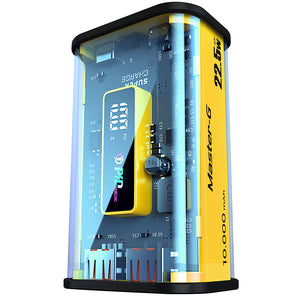 Pack de 2 Power Bank Batería Externa Master-G 10000mAh 22.5w Carga Rápida