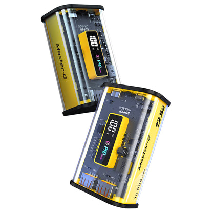 Pack de 2 Power Bank Batería Externa Master-G 10000mAh 22.5w Carga Rápida
