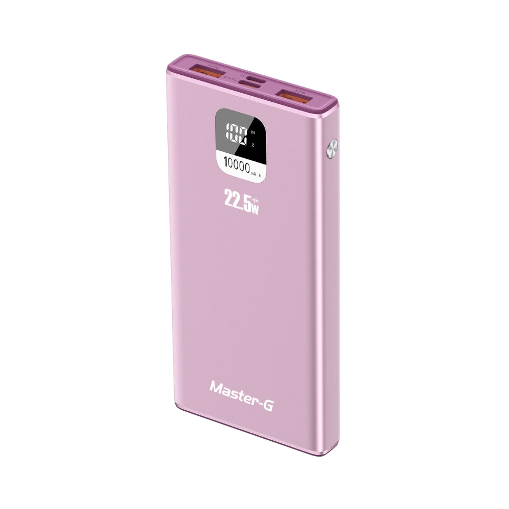 Power Bank 10000mAh Carga Rápida 22.5W Rosado UCP10PPD