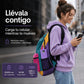 Power Bank Master-G 20000mAh 22.5W Carga Rápida Pantalla LCD Morado UCP20MPD
