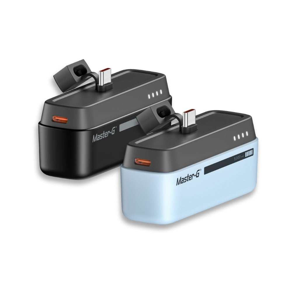 Pack de 2 Power Bank Portátil Master-G Power Delivery Tipo-C